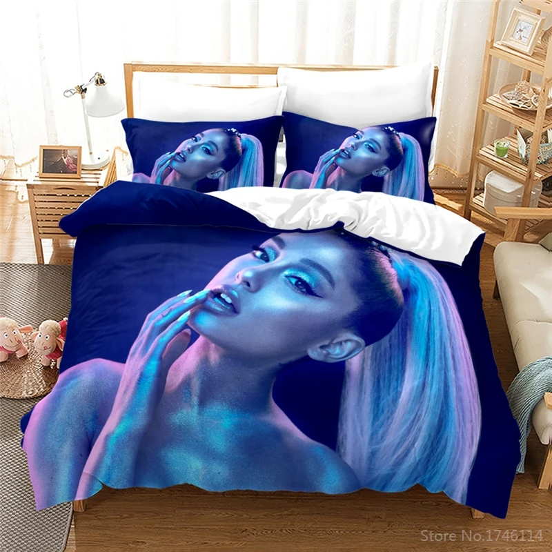 Home Textiles Bedding - Moda Seksi Kız Ariana Grande 3D