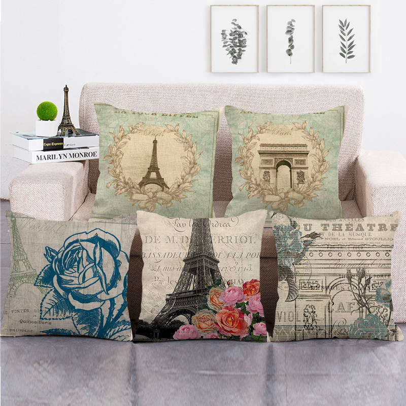 Home Textiles Uk - Londra, Paris Kulesi, İngiltere Dijital baskı