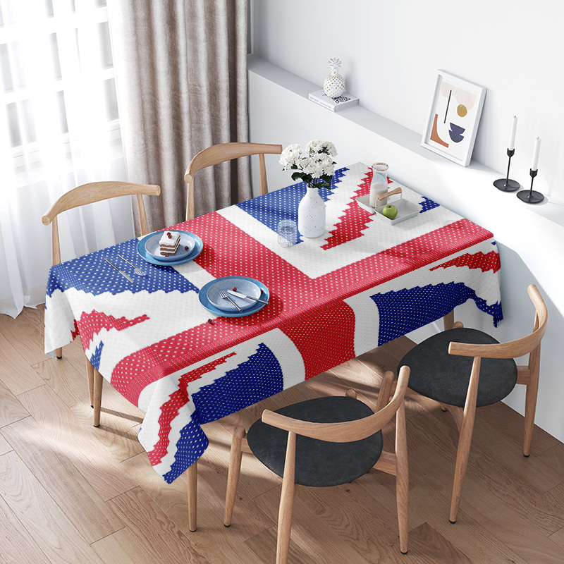 Home Textiles Uk - İngiliz bayrağı masa örtüsü İngiltere Union