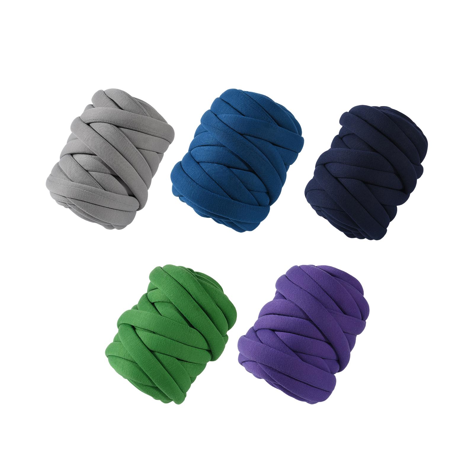 Throw Blanket Chunky Knit - Kalın Yün İpliği Hafif Jersey Yumuşak