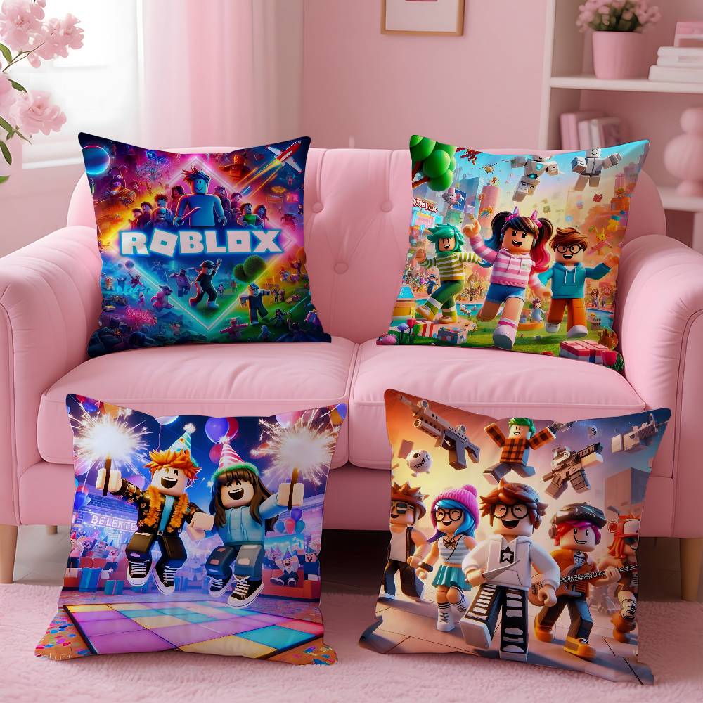 Hot Home Of Textiles - Sıcak Oyun R-Robloxs-X Serin Yastık Kılıfı