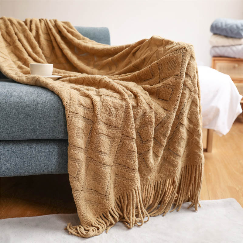 Battaniye yatak Nordic örme ka - Throw Blanket Chunky Knit incelemesi ve fiyatı