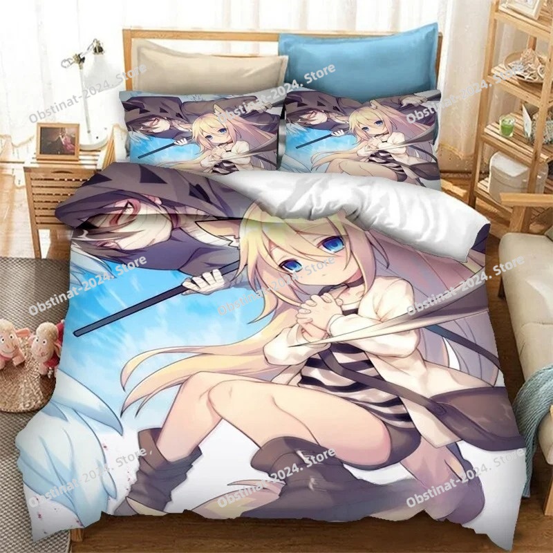 3D Baskılı Anime Ölüm Melekler - Home Textiles Bedding incelemesi ve fiyatı