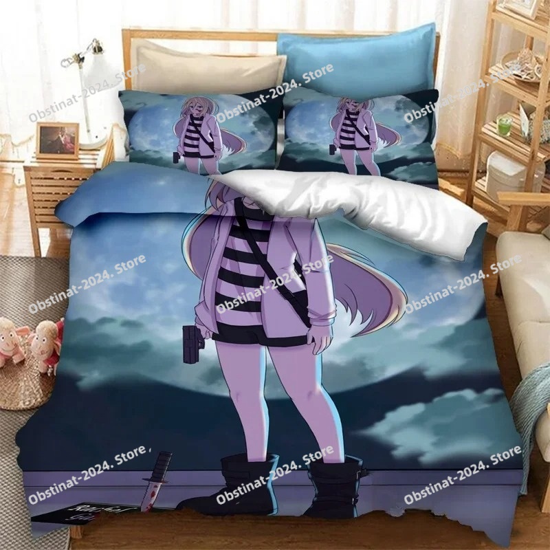 3D Baskılı Anime Ölüm Melekler - Home Textiles Bedding incelemesi ve fiyatı