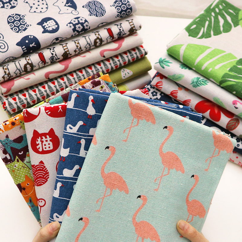 Flamingo Baskılı Pamuk Keten P - Hot Home Of Textiles incelemesi ve fiyatı