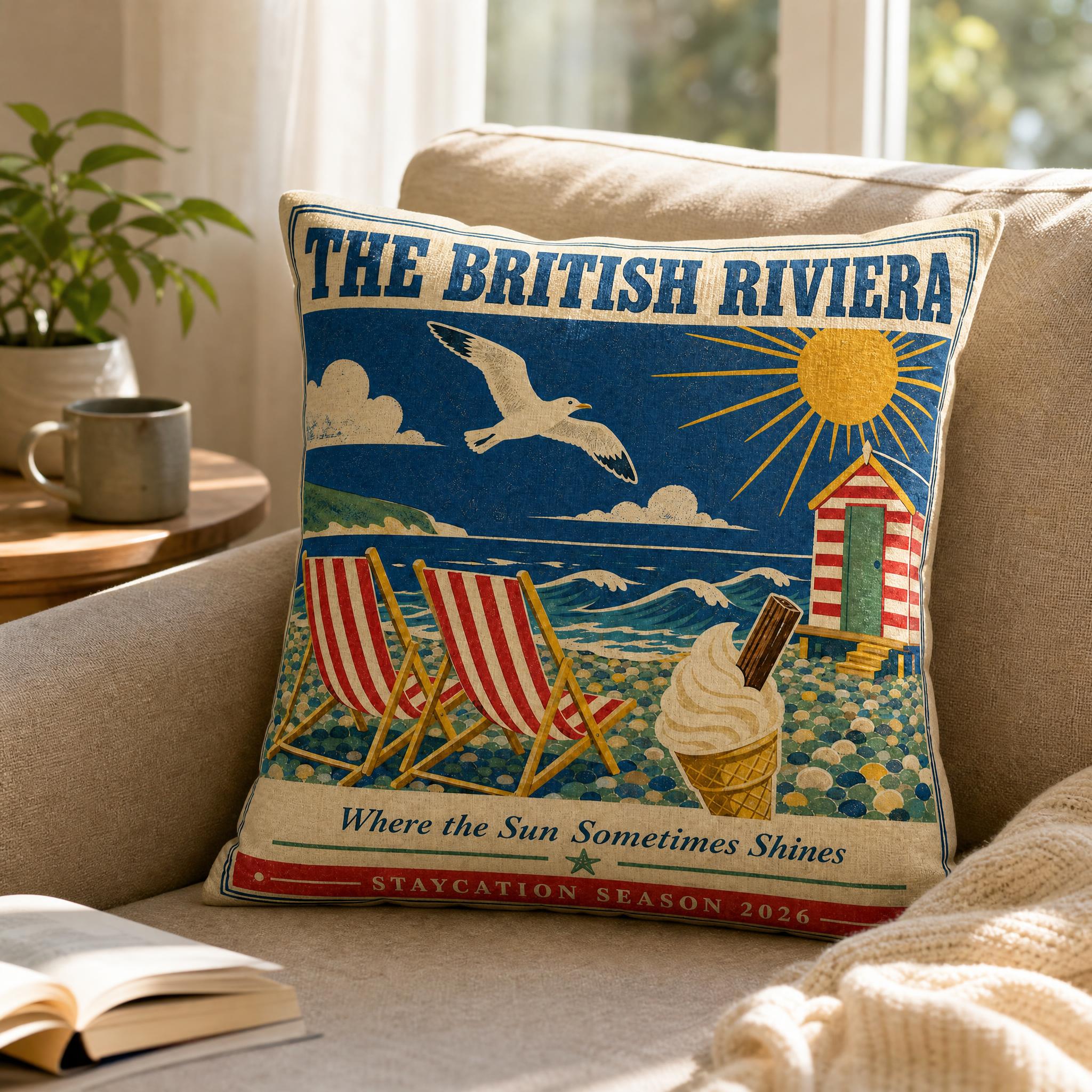 İngiliz Sahil Yastık Kılıfı, V - Home Textiles Uk incelemesi ve fiyatı