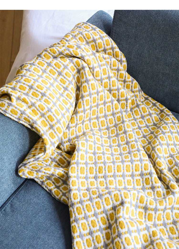 Hardal Sarı İskandinav Örme At - Throw Blanket Chunky Knit incelemesi ve fiyatı
