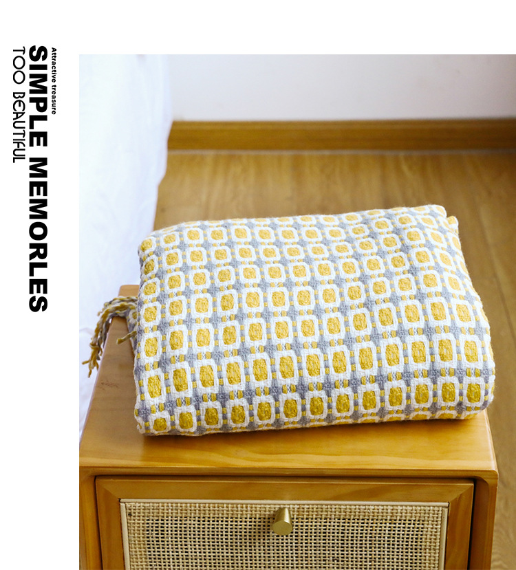 Hardal Sarı İskandinav Örme At - Throw Blanket Chunky Knit incelemesi ve fiyatı