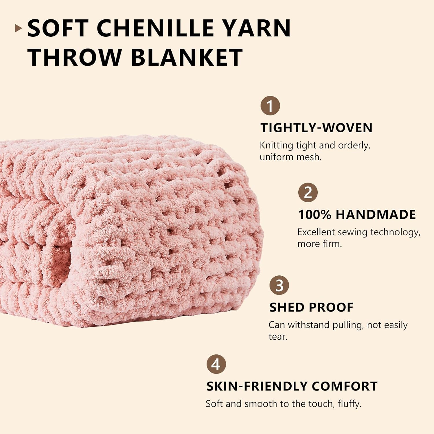 Tıknaz Örgü Battaniye Atmak Şö - Throw Blanket Chunky Knit incelemesi ve fiyatı
