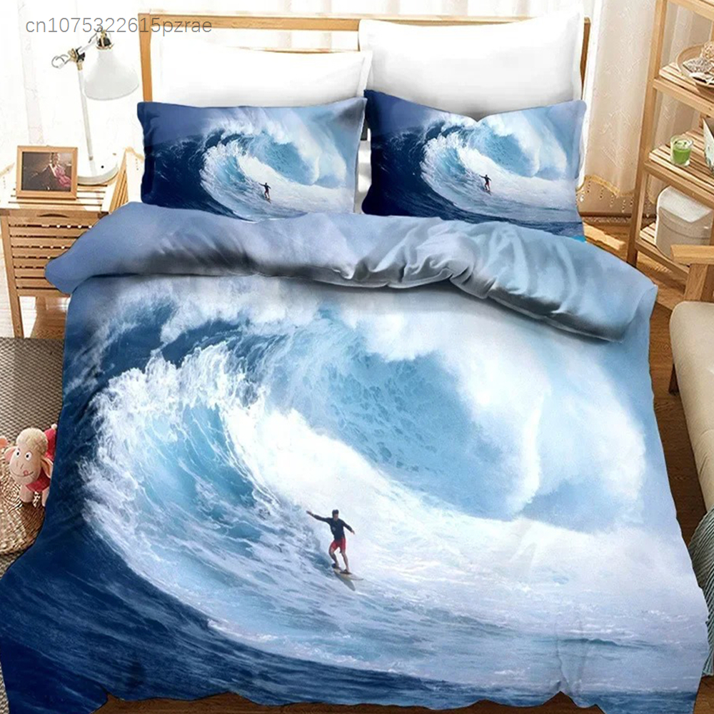 Plaj Sörfü Yatak Örtüsü Seti M - Home Textiles Bedding incelemesi ve fiyatı