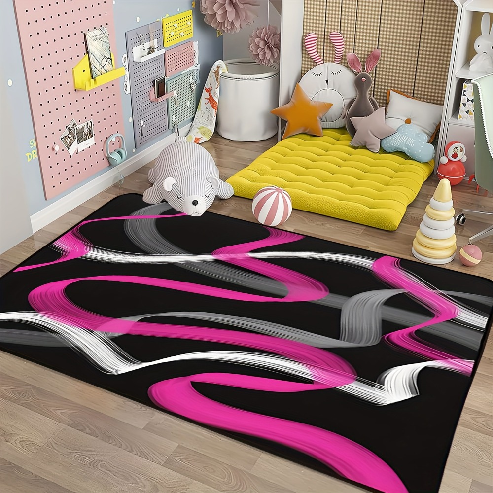 Sıcak Pembe ve Gri Siyah Geome - Hot Home Of Textiles incelemesi ve fiyatı