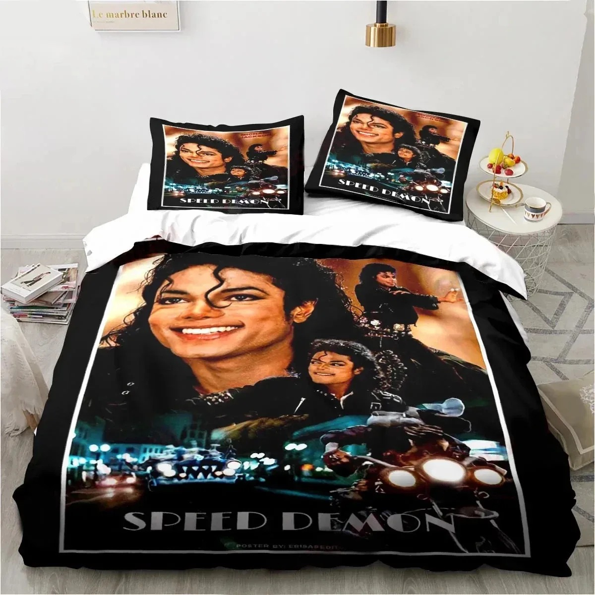 3D Baskılı Michael Jackson Yat - Home Textiles Bedding incelemesi ve fiyatı