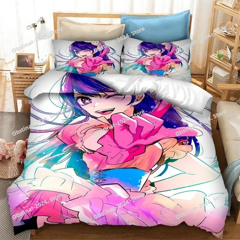 Anime OSHI NO KO 3D Baskılı Ya - Home Textiles Bedding incelemesi ve fiyatı