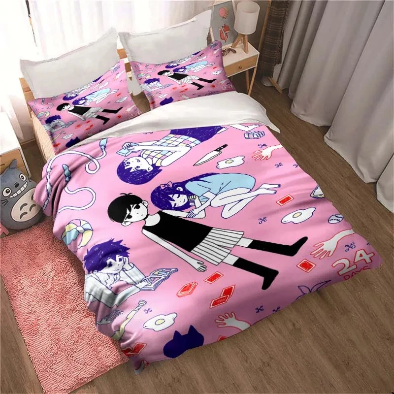 Moda 3D Baskılı Anime Omori Ya - Home Textiles Bedding incelemesi ve fiyatı