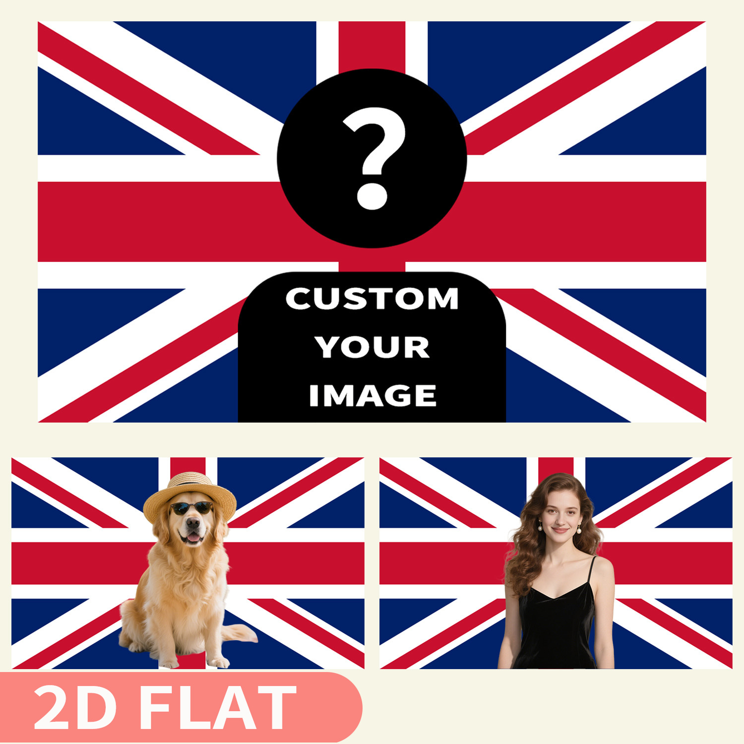 1 adet 2D DÜZ Kişiselleştirilm - Home Textiles Uk incelemesi ve fiyatı