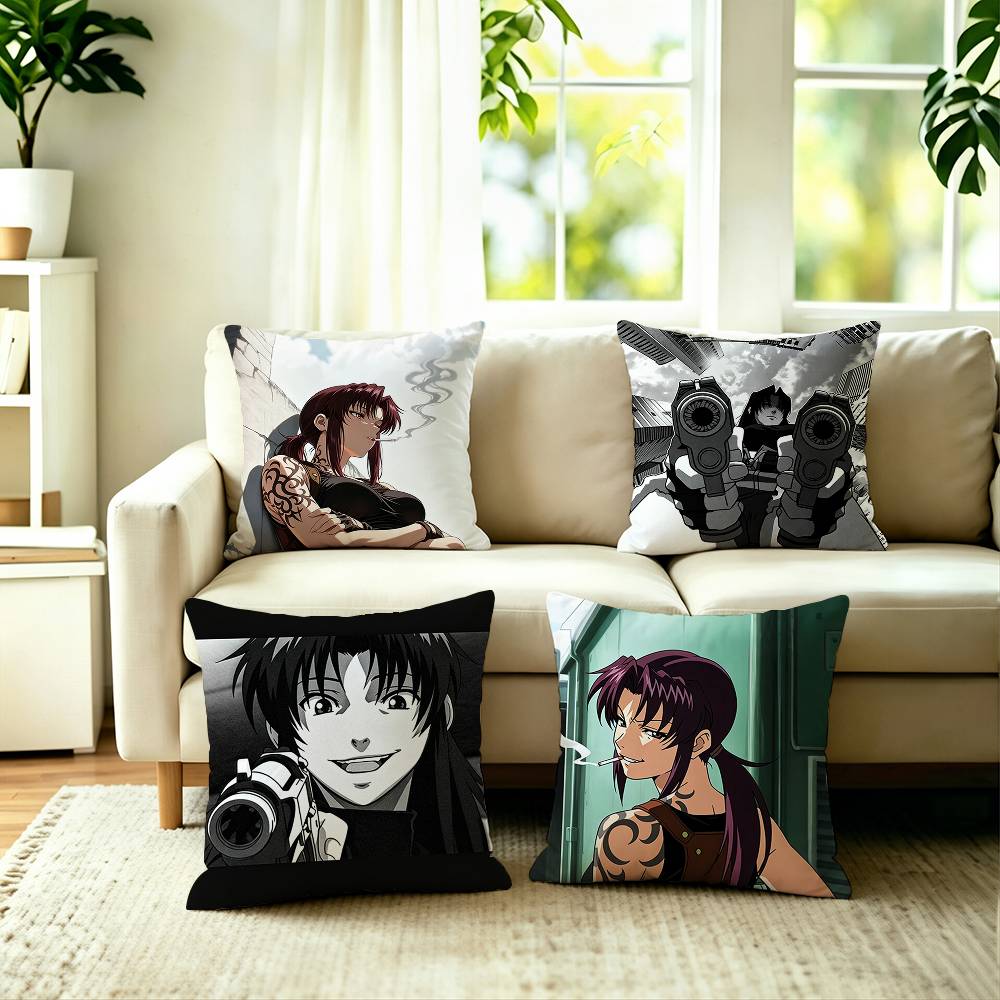 Sıcak Anime B-Black Lagoon Kar - Hot Home Of Textiles incelemesi ve fiyatı